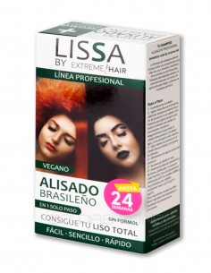 LISSA ALISADO BRASILEÑO NANOPLASTIA CABELLOS OSCUROS